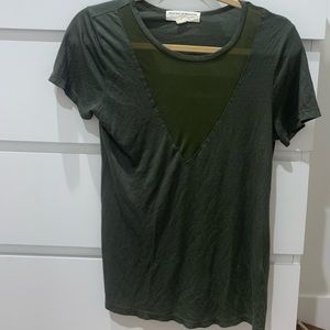 Green T-shirt